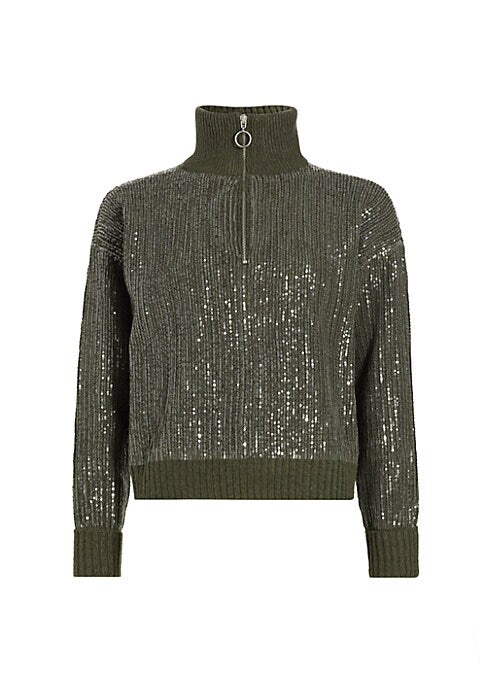 Sparkling Zip Pullover