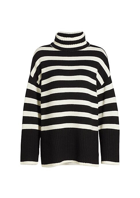 Cozy Stripe Knit Sweater