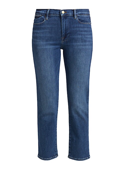 Cropped Classic Straight Jeans
