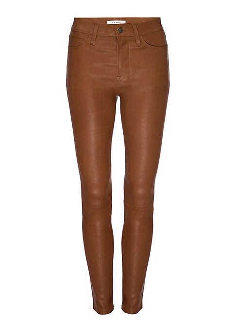 Chic Leather Luxe Trousers