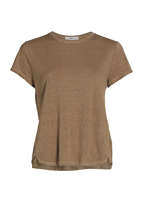 Luxe Linen Crew Tee