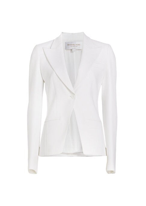 Chic Crepe Blazer