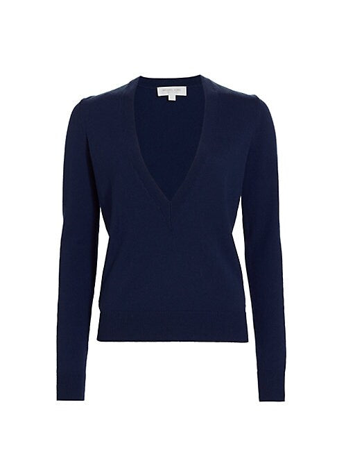 Plunge Cashmere Sweater