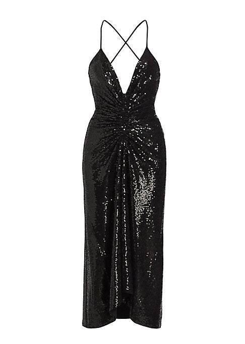 Glamorous Sequin Midi-Dress