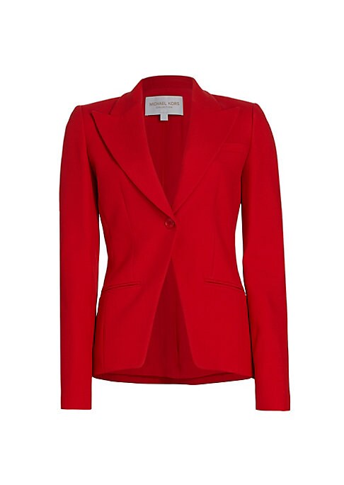 Chic Crepe Blazer