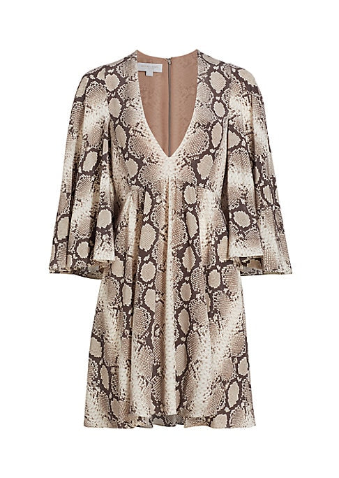 Snakeskin Silk Caftan