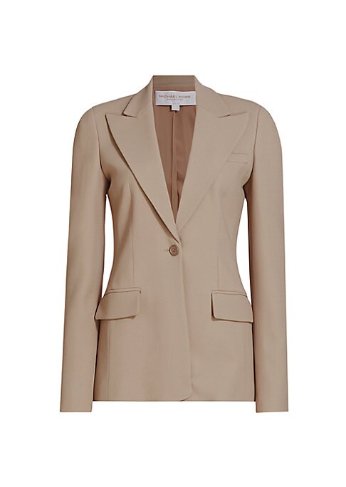 Chic Peak Lapel Blazer