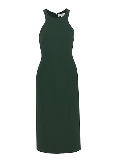 Racerback Wool Midi Dress