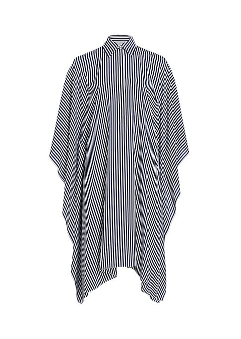 Striped Silk Retreat Dress