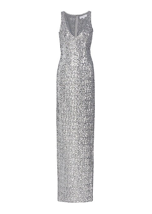 Glamorous V-Neck Evening Dress