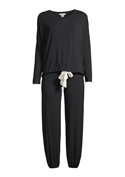 Chic Drawstring Sleep Set
