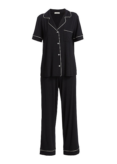Cozy Piped Pajama Set
