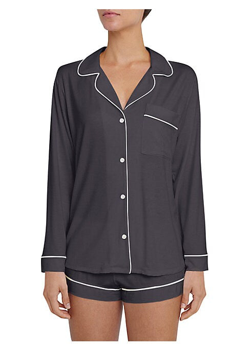 Piped Comfort Pajama Set