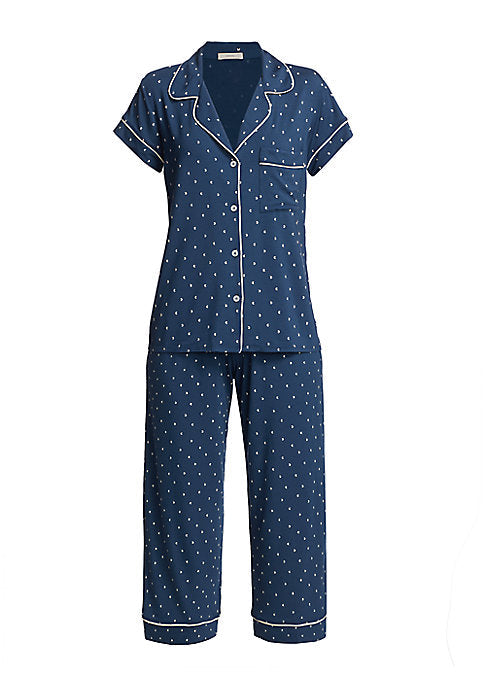 Cozy Contrast PJ Set