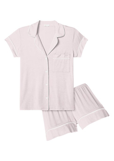 Cozy Contrast Pajama Set