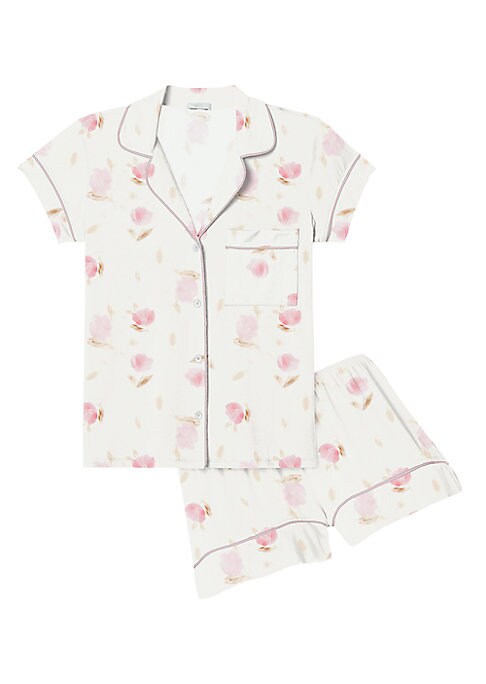 Chic Print Pajama Ensemble