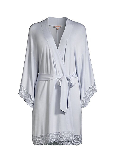 Luxe Lace Wrap Robe