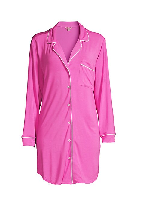 Cozy Piped Sleepshirt