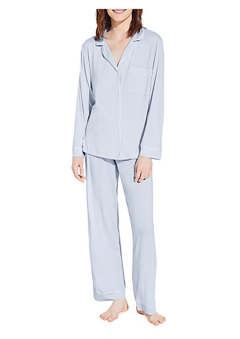 Cozy Contrast Pajama Set