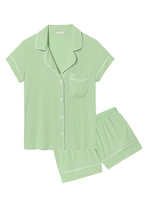 Cozy Contrast Pajama Set