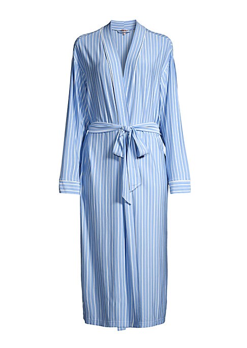 Cozy Striped Jersey Wrap