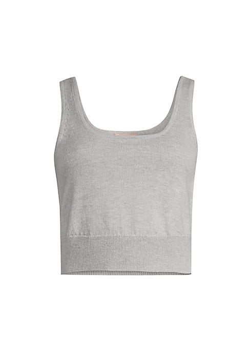 Cozy Crop Knit Tank