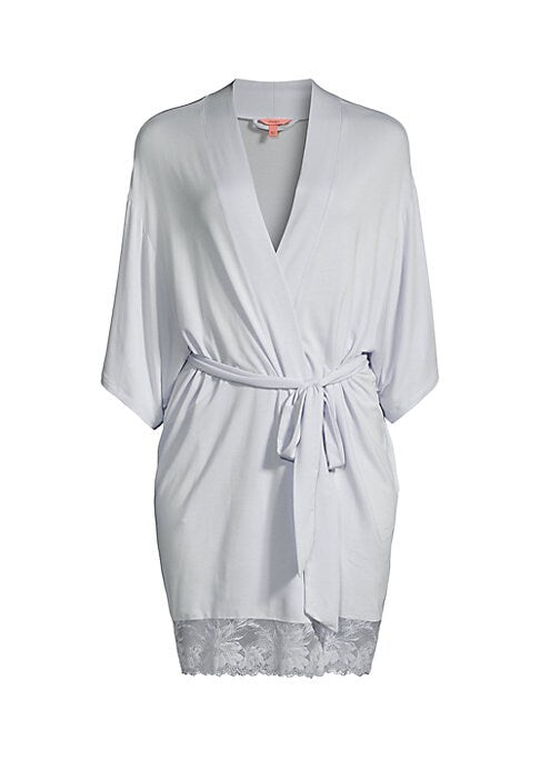 Floral Lace Kimono Robe