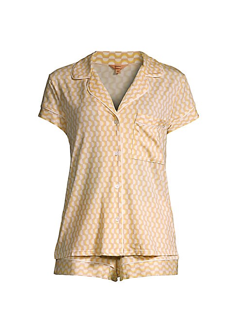 Dynamic Print Pajama Set
