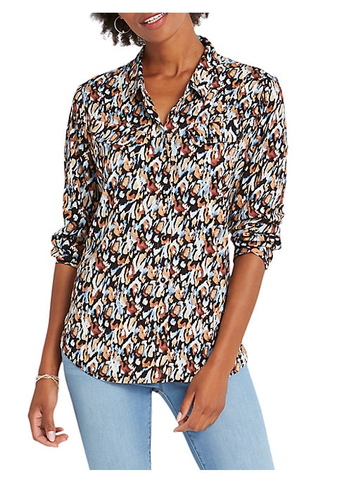 Vibrant Wild Print Top