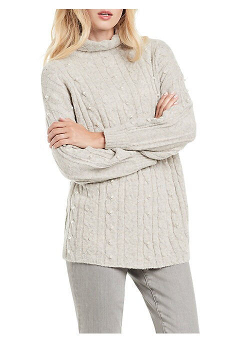 Elegant Cable Knit Sweater