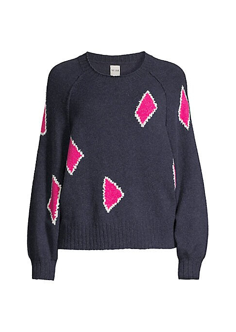 Geo Print Comfort Sweater