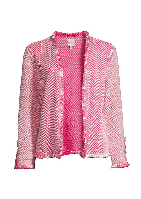 Fringe Knit Blazer
