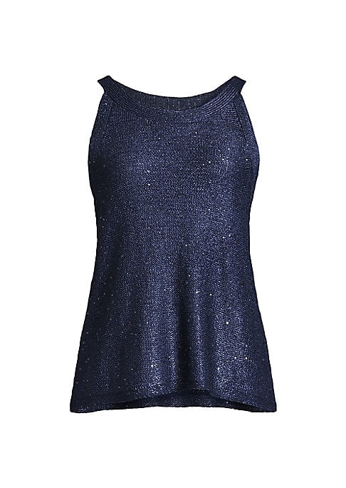 Sparkle Slim Knit Top