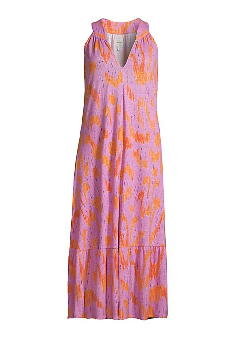 Geometric Breeze Midi Dress