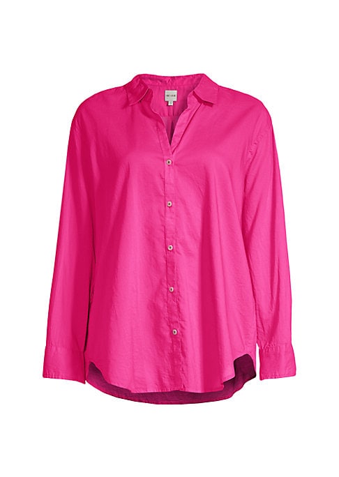 Chic Cotton Button-Up Shirt