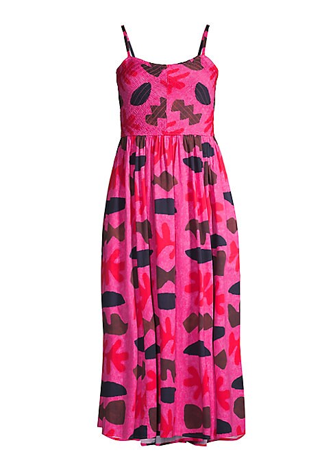 Painterly Midi Dress