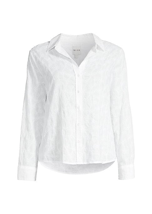 Embroidered Cotton Classic Shirt