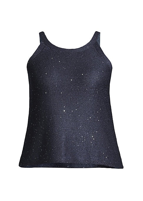 Sparkling Cotton Blend Tank