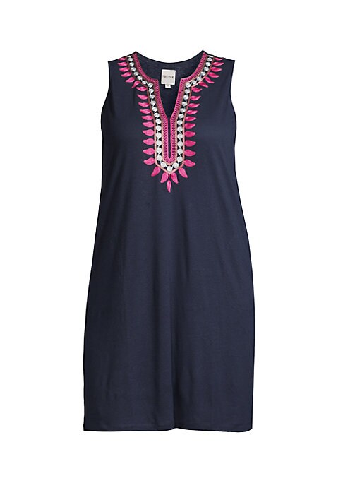 Linen Bliss Mini Dress