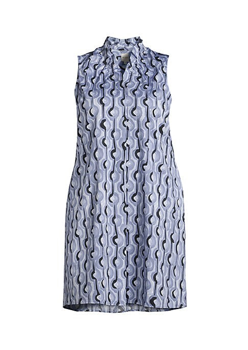 Dot Ruffle Mini Dress