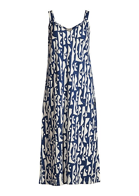 Nautical Breeze Midi Dress
