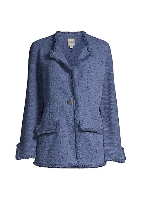 Fringe Elegance Blazer