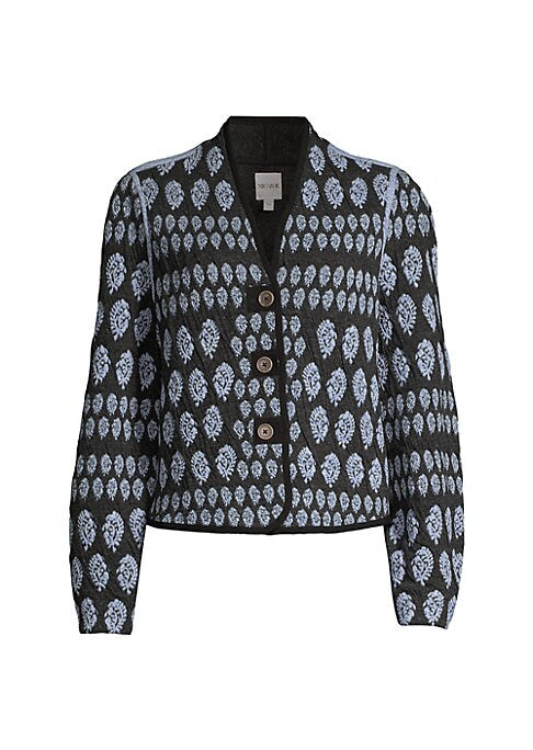 Quilted Puff Sleeve Jacket