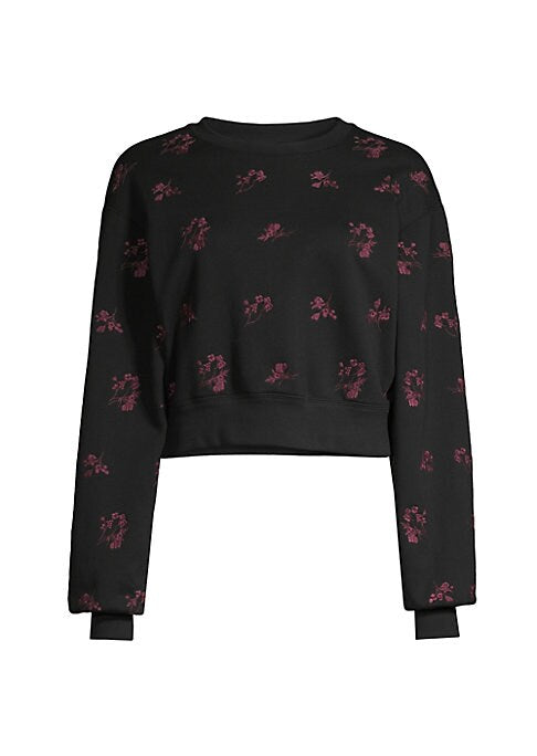 Embroidered Floral Top