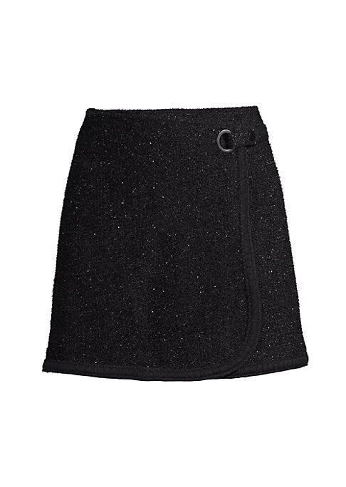 Gleaming Wrap Skirt