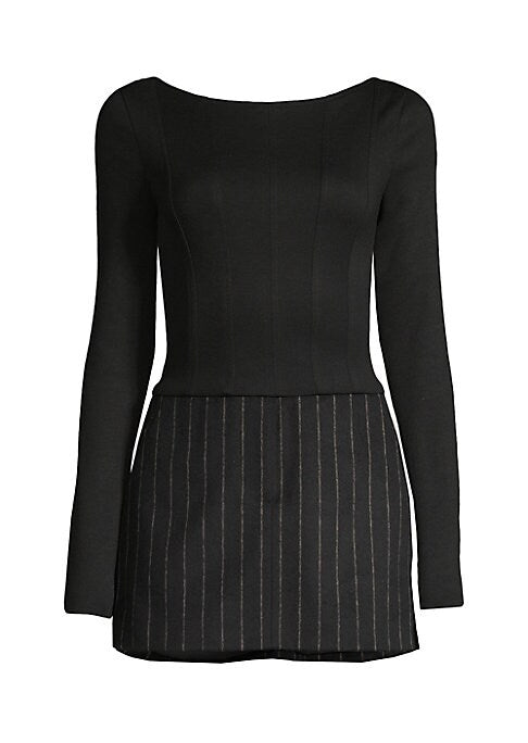 Chic Layered Knit Dress