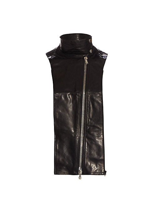 Leather Luxe Vest