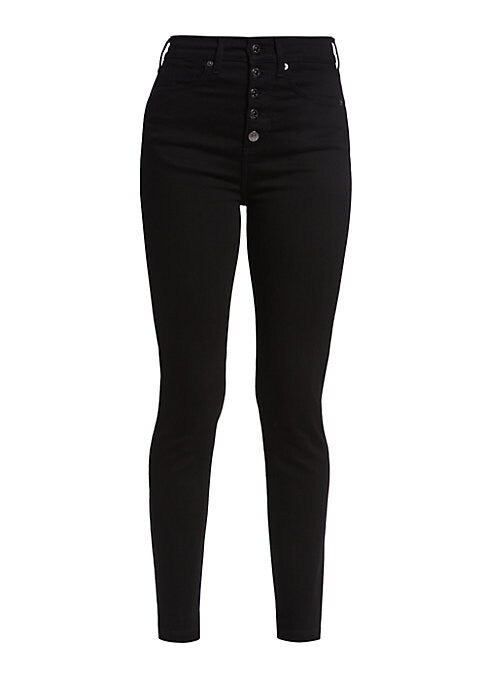 Sleek High-Rise Skinny Denim