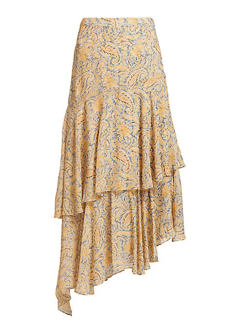 Paisley Dream Midi Skirt