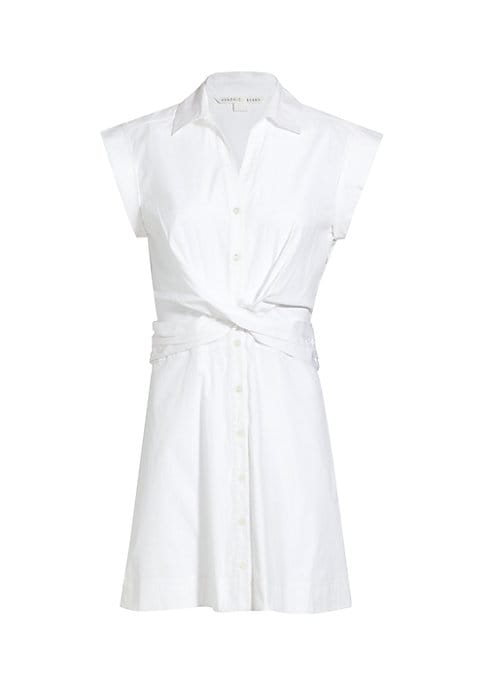 Twist Waist Shirt Dress